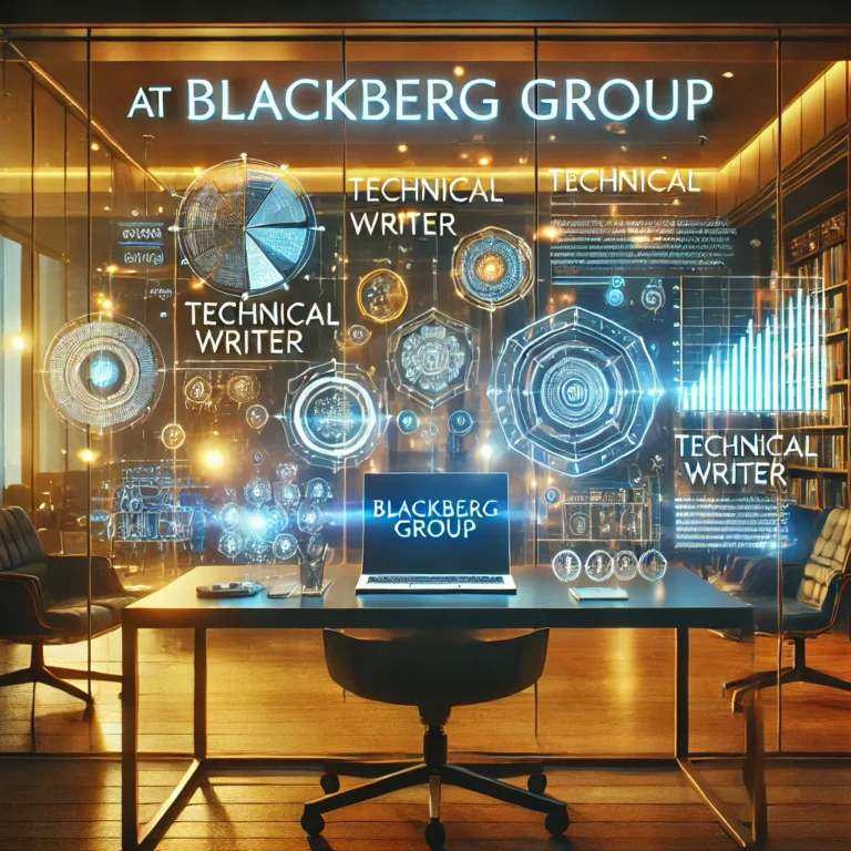 Technical Writer at Blackberg Group