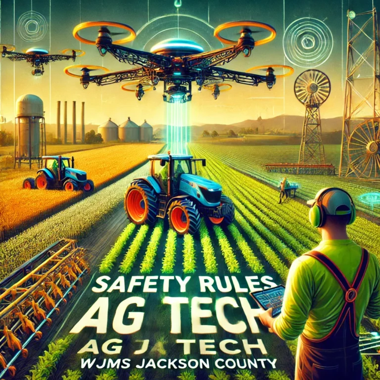 Safety Rules Ag Tech WJMS Jackson County