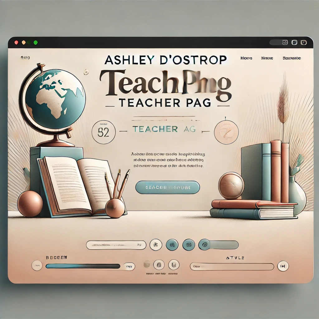 Ashley D'Ostroph Teacher Page