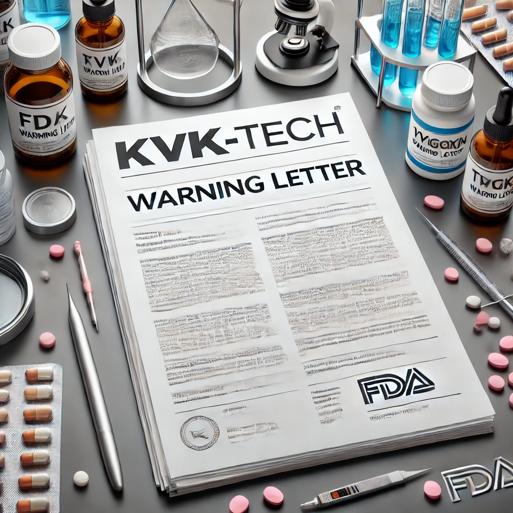 KVK-Tech Warning Letter