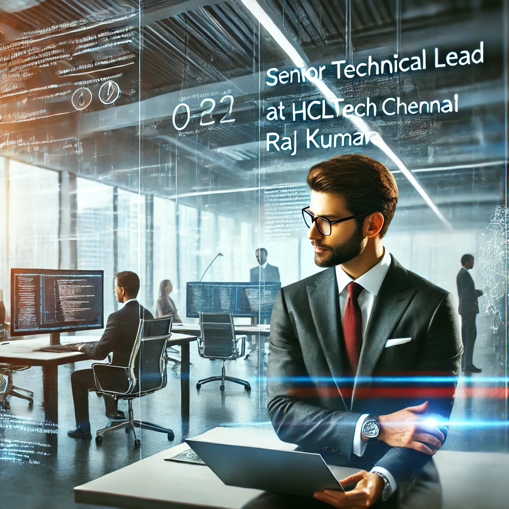 senior technical lead at hcltech raj kumar chennai