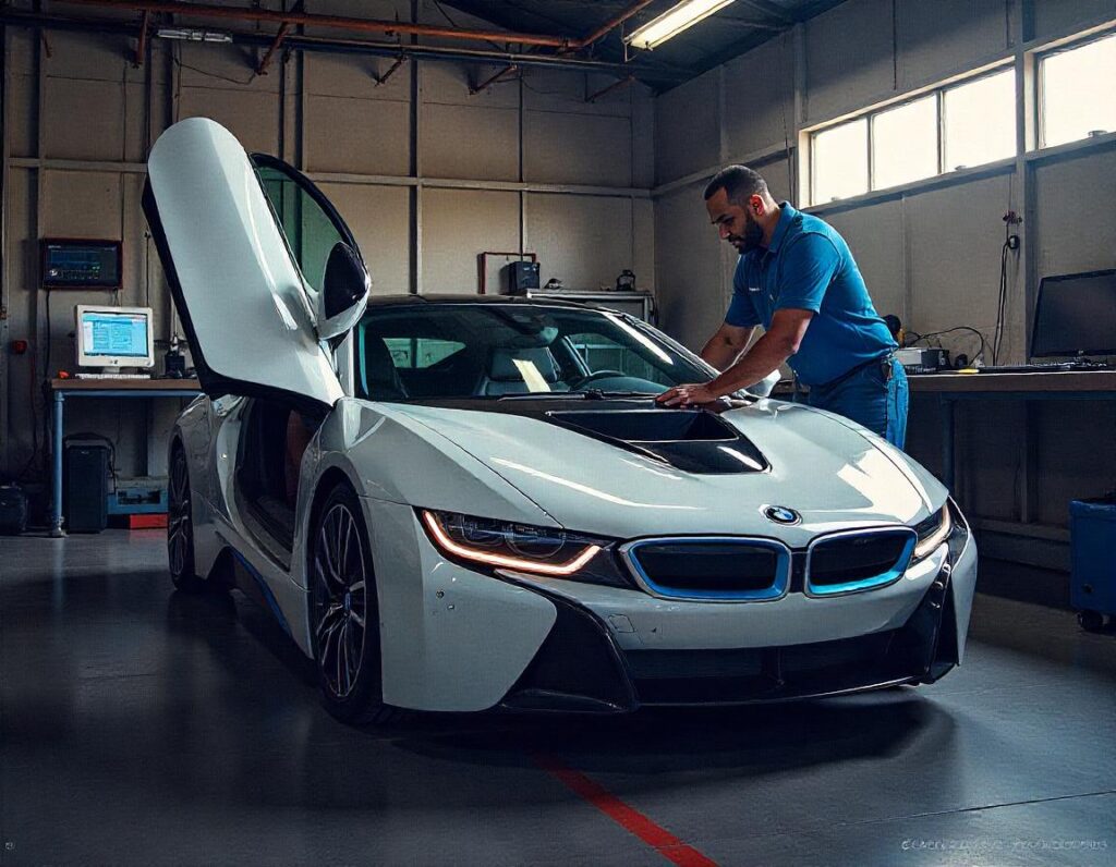 What Did Gabura Racing Technologies Modify Their BMW i8